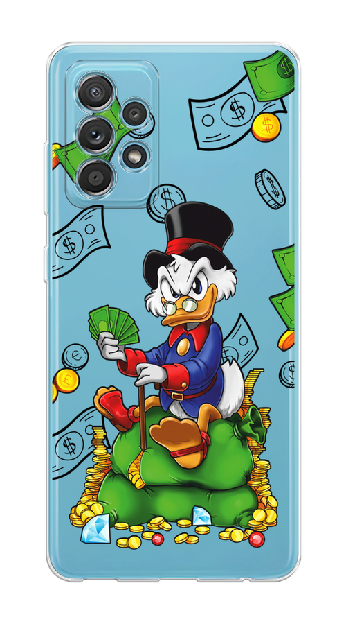 

Чехол на Samsung Galaxy A52/A52s "Scrooge Richness", Черный;синий;зеленый, 2102450-1