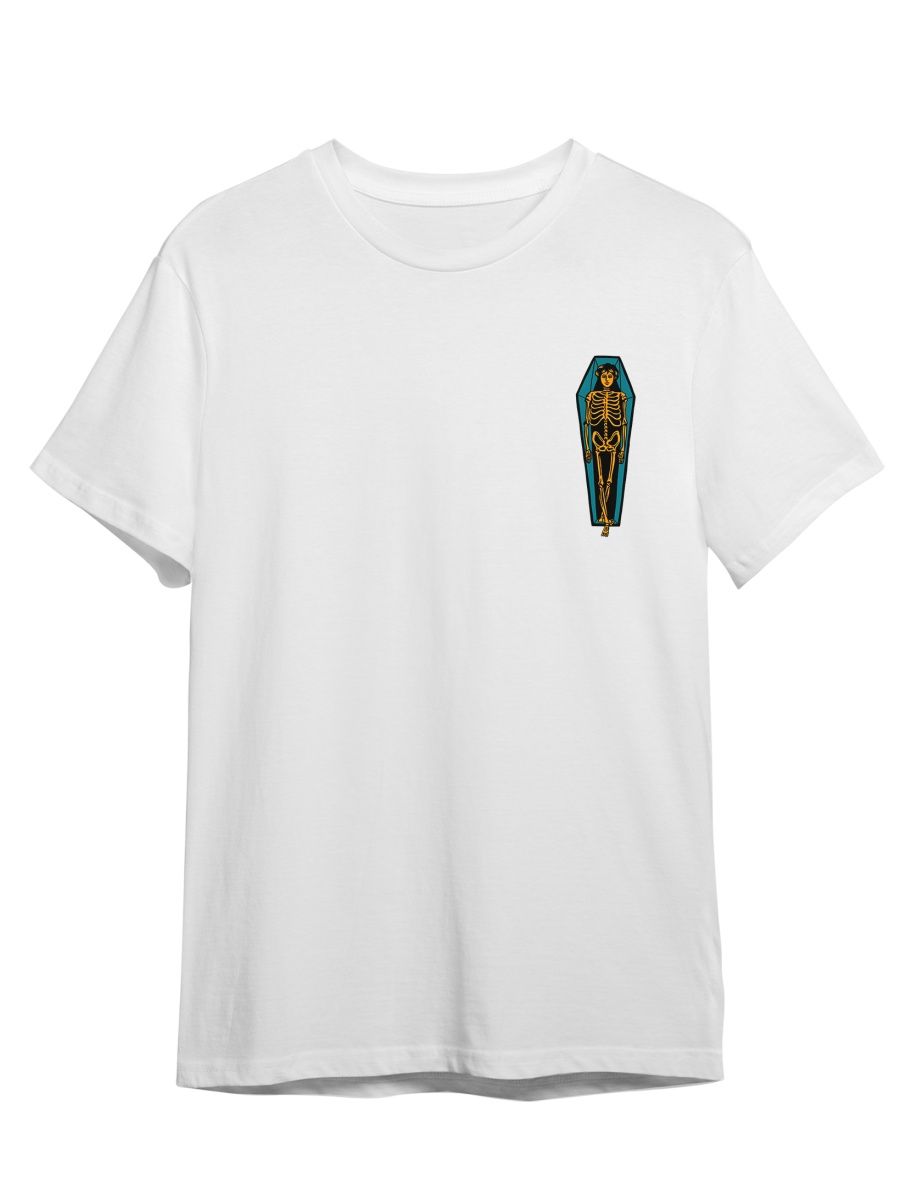 

Футболка унисекс СувенирShop Скелет/Рентген/Мумия 6 белая L, Белый, "Скелет/Рентген/Мумия" 6