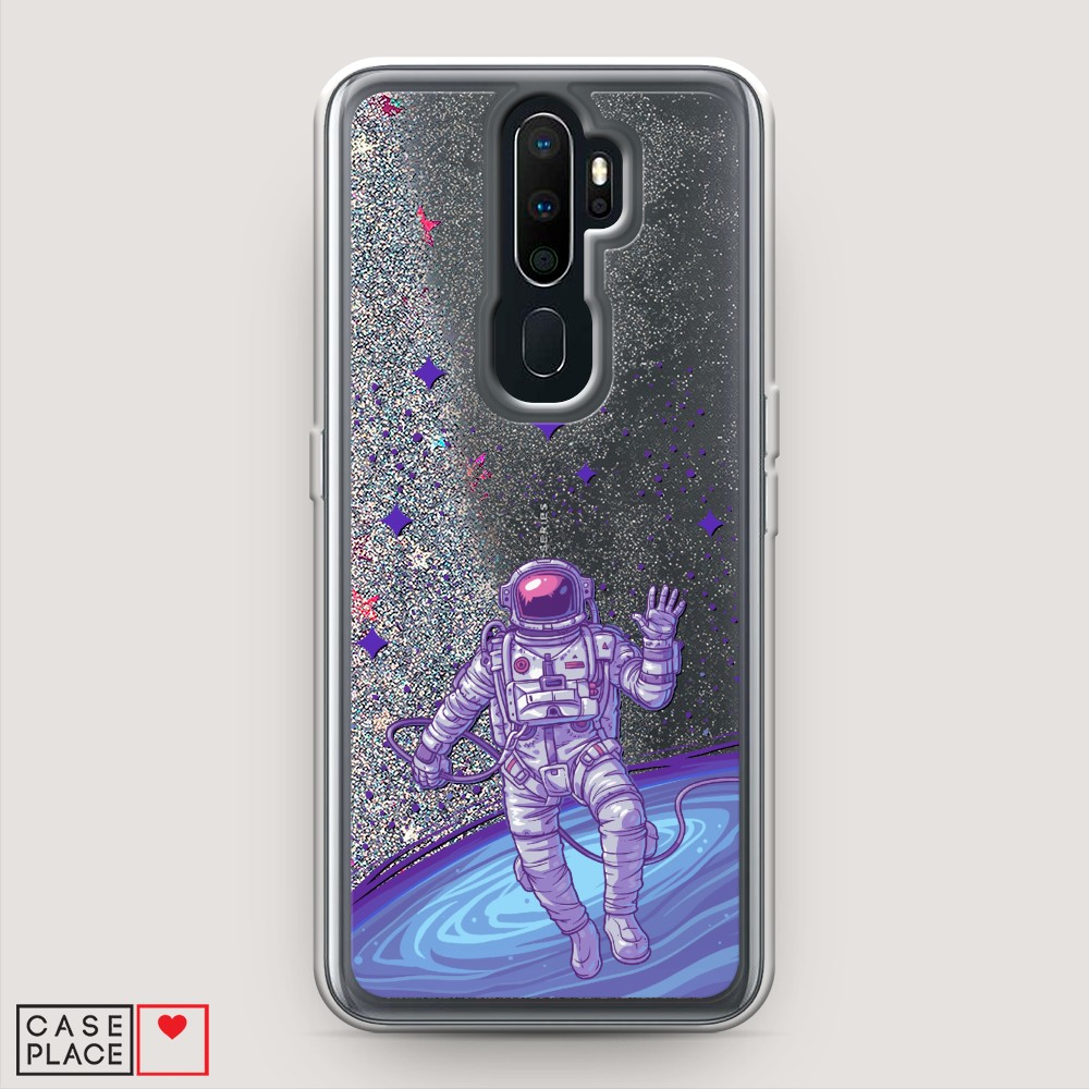 

Чехол Awog на Oppo A5 (2020) "Космонавт в открытом космосе", Разноцветный, 251391-1