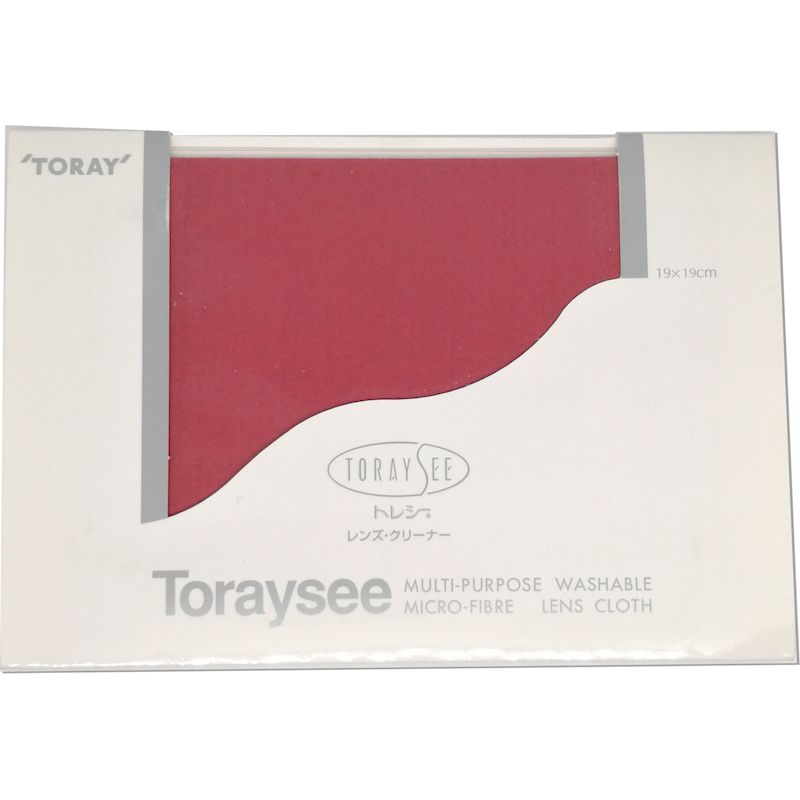 фото Салфетка для очистки экранов toraysee микрофибра 19x19cm red