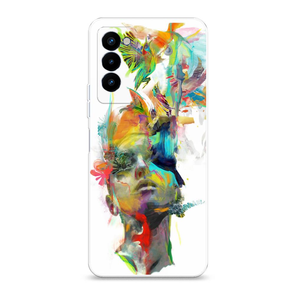 

Чехол Awog на Tecno Camon 18P "Теория мечты", Разноцветный, 300750-10