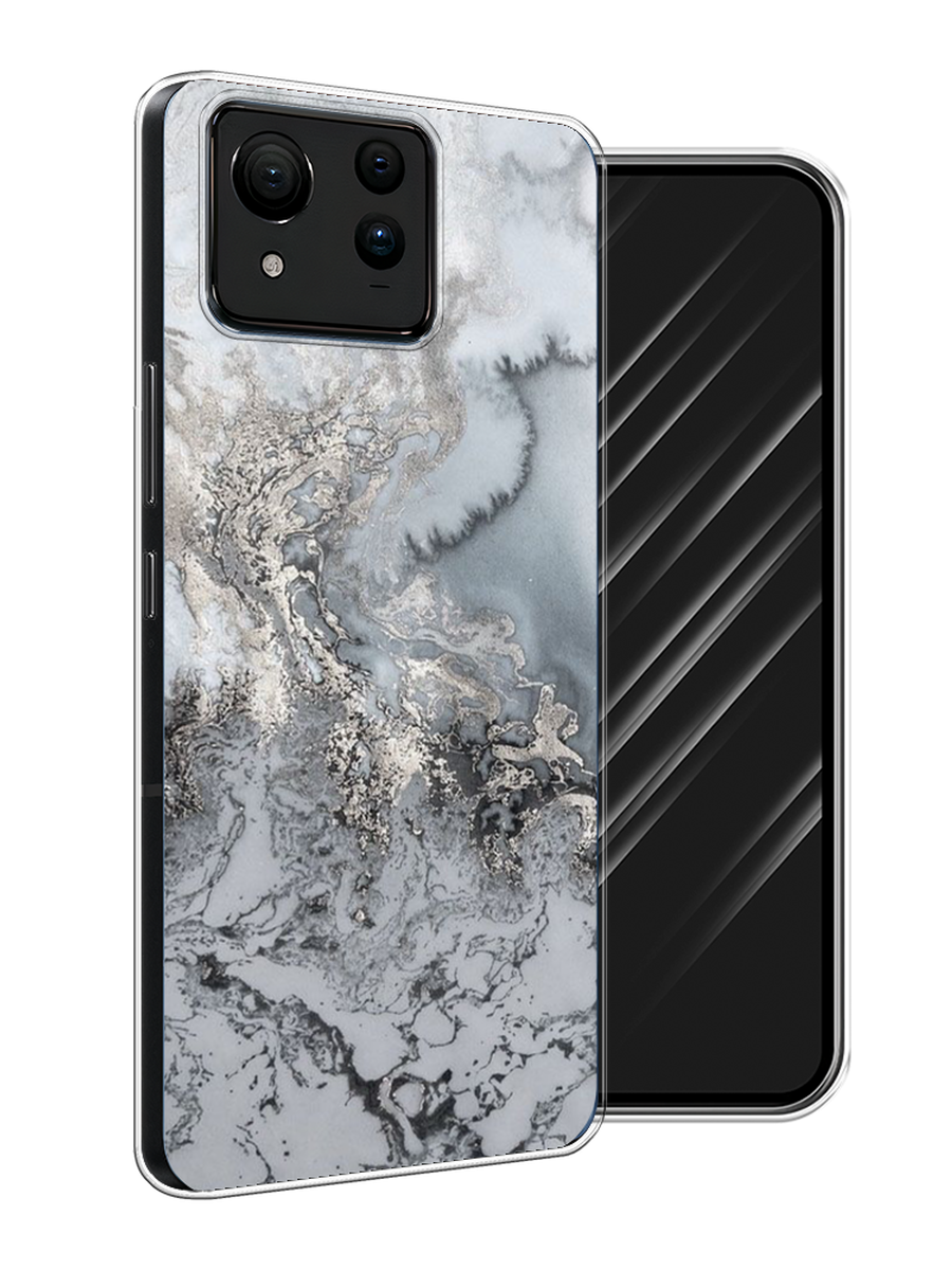 

Чехол Awog на Asus ZenFone 11 Ultra "Морозная лавина серая", Серый;серебристый, 45250-1