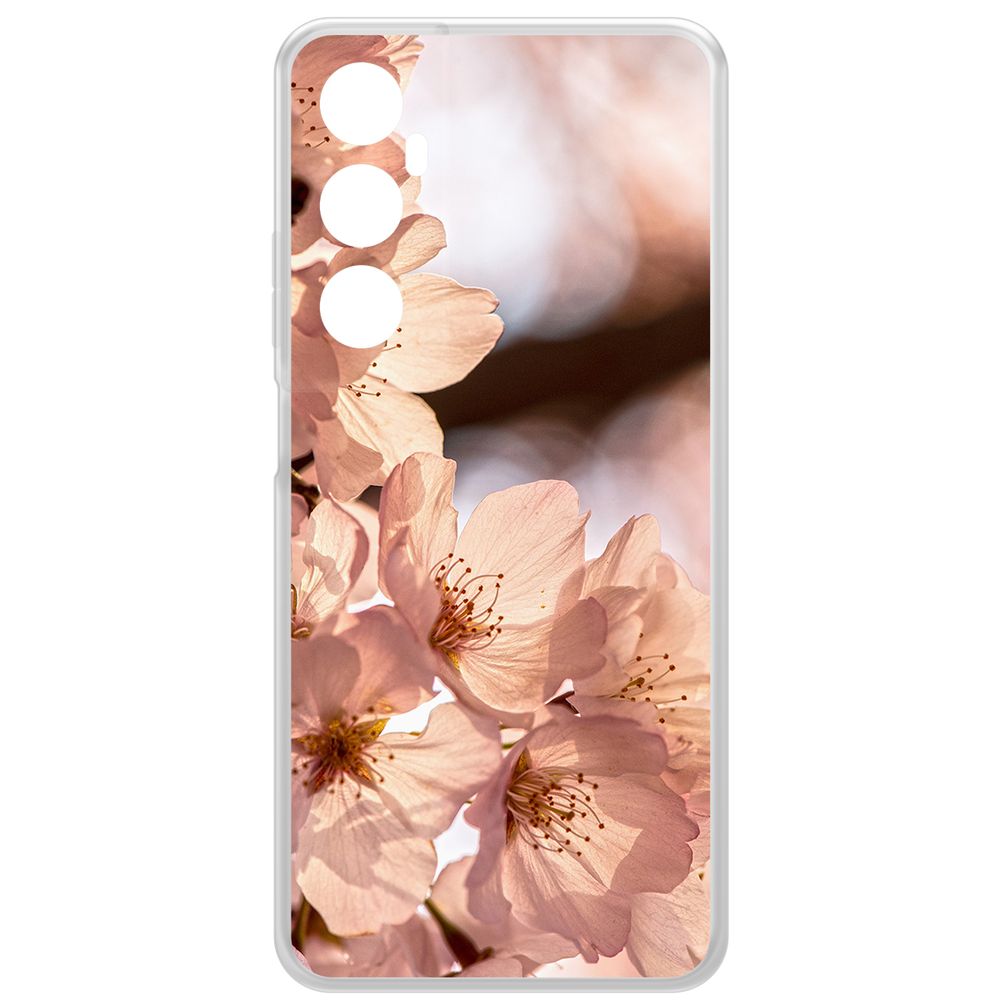 

Чехол-накладка Krutoff Clear Case Ранняя весна для Realme C65