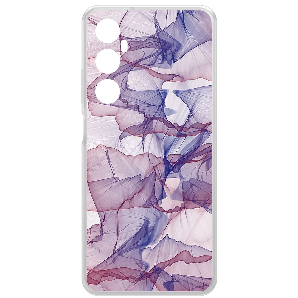 

Чехол-накладка Krutoff Clear Case Абстракт 15 для Realme C65, Прозрачный