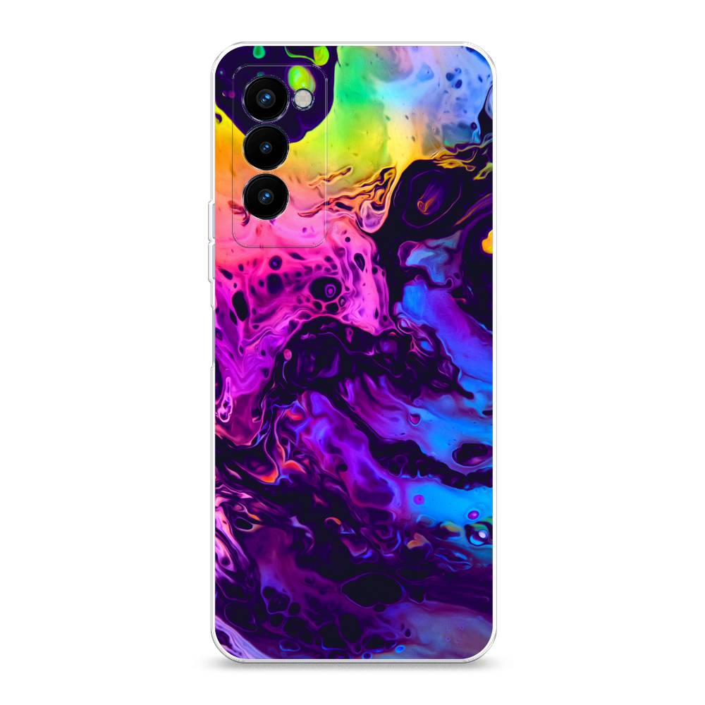 

Чехол Awog на Tecno Camon 18P "ACID fluid", Разноцветный, 300750-3