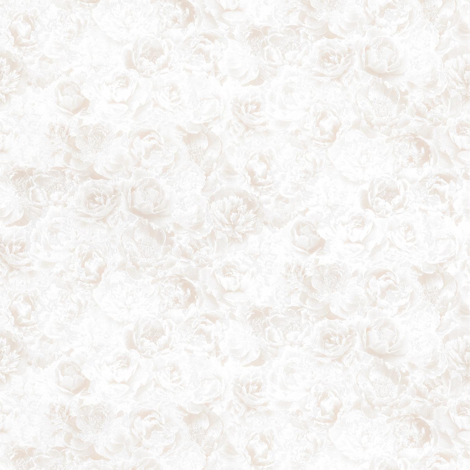 фото Обои белые vilia пионы фон 1510-61 1.06*10м