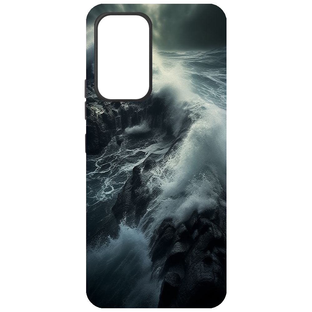 

Чехол-накладка Krutoff Soft Case Шторм для Samsung Galaxy A53 5G (A536) черный