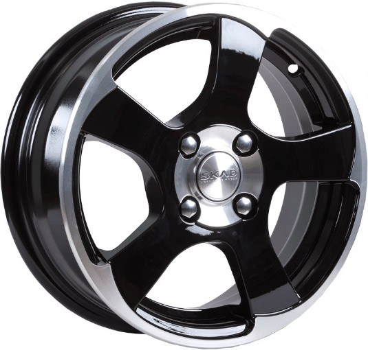 фото Колесный диск r14 5x100 5,5j et35 d57,1 skad акула алмаз