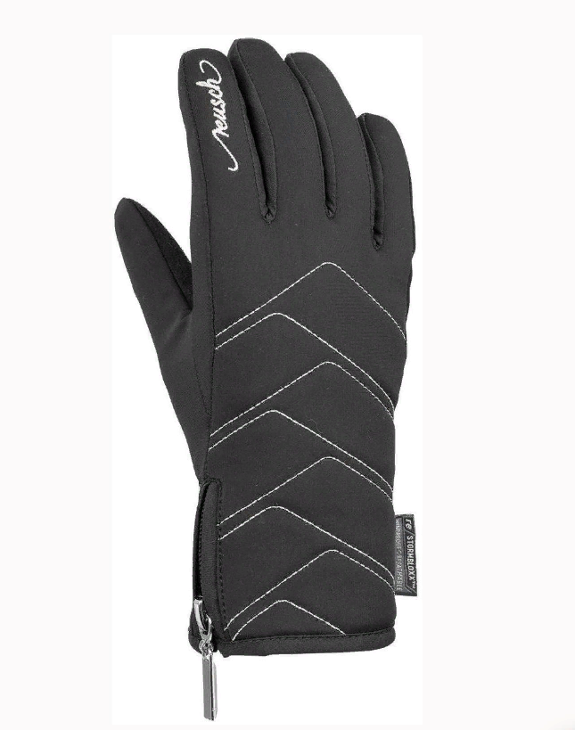 

Перчатки горнолыжные REUSCH Loredana Touch-Tec Black/Silver (inch (дюйм):7,5), Черный;серебристый, Loredana Touch-Tec