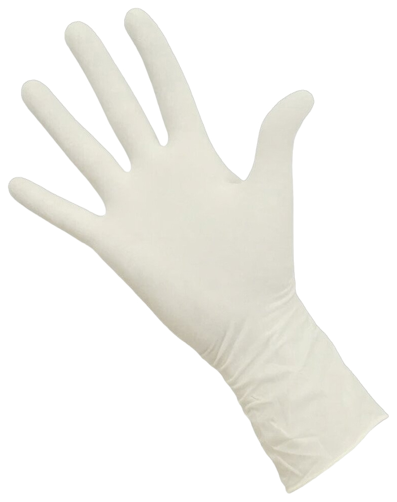 Медицинские перчатки стерильные ExtraMax р-6,5 бело-желтый 80 шт