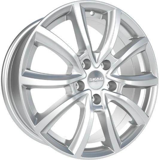 

Колесный диск R17 5x108 7J ET45 D67,1 SKAD Онтарио селена, Серебристый