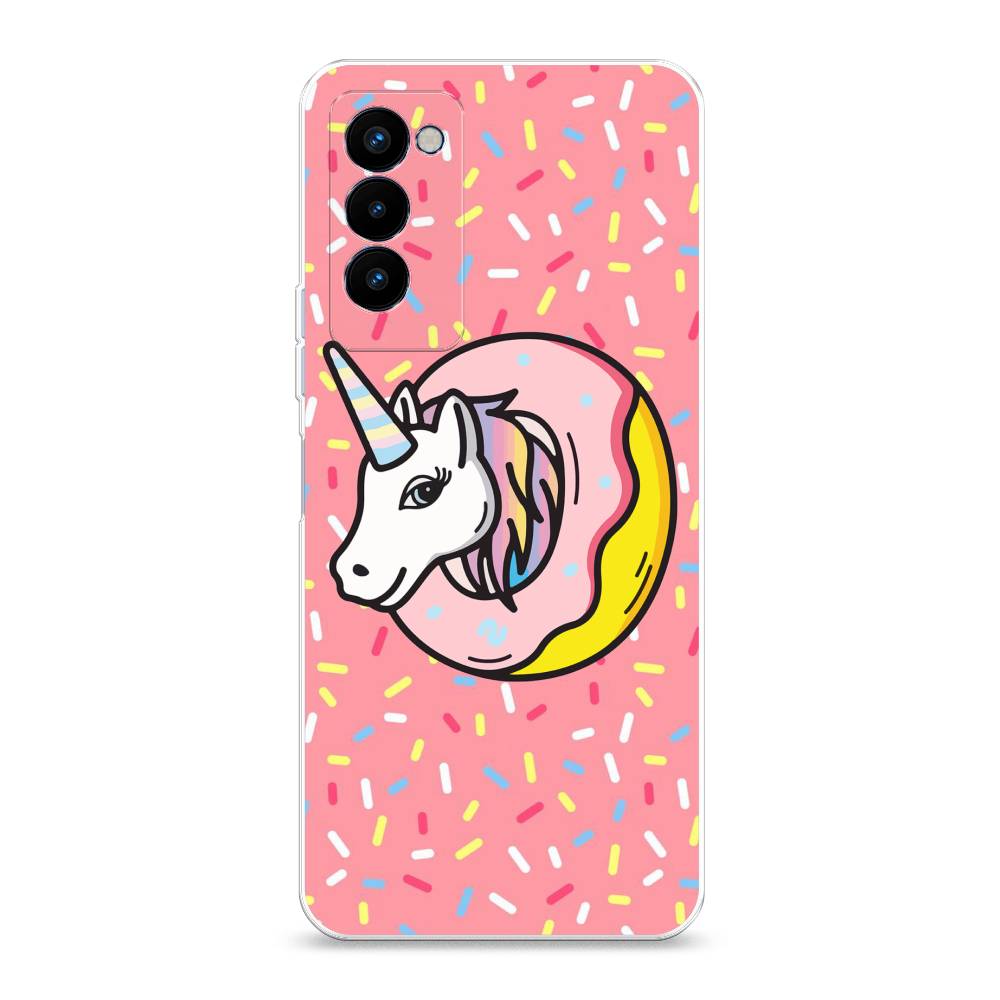 

Чехол Awog на Tecno Camon 18P "Единорог в пончике", Разноцветный, 300750-2