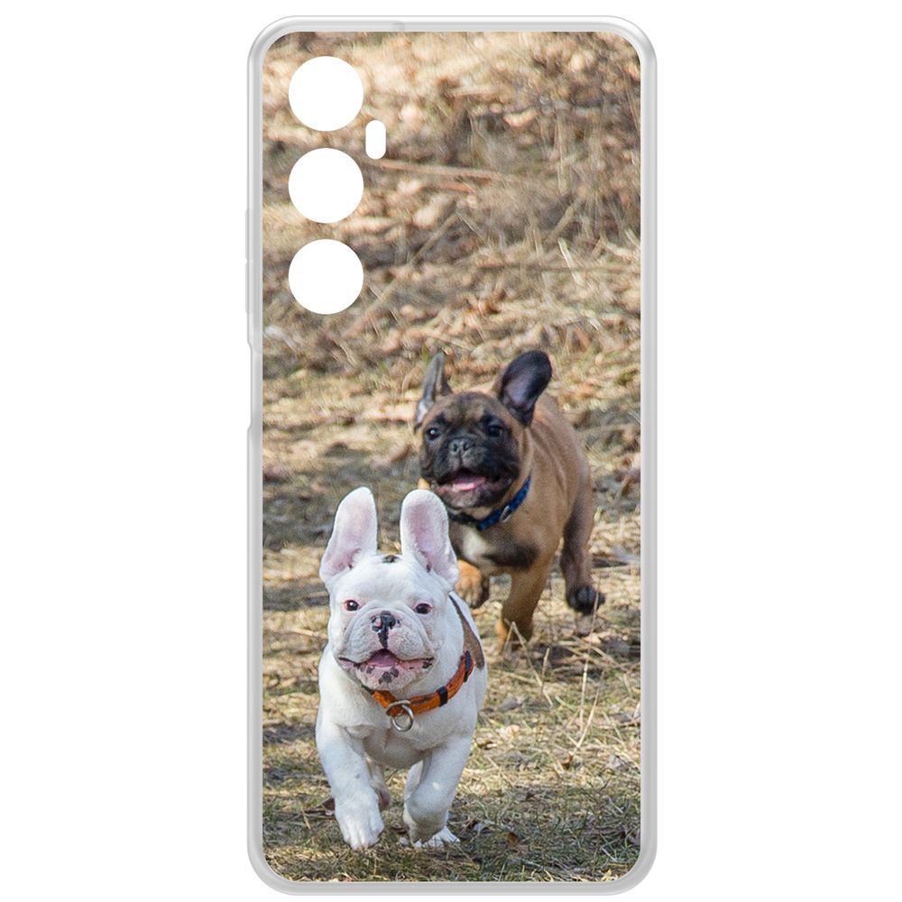 

Чехол-накладка Krutoff Clear Case Догонялки для Realme C65