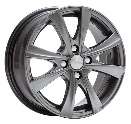 

Колесный диск R14 4x100 5,5J ET43 D60,1 SKAD Мальта графит, Серый