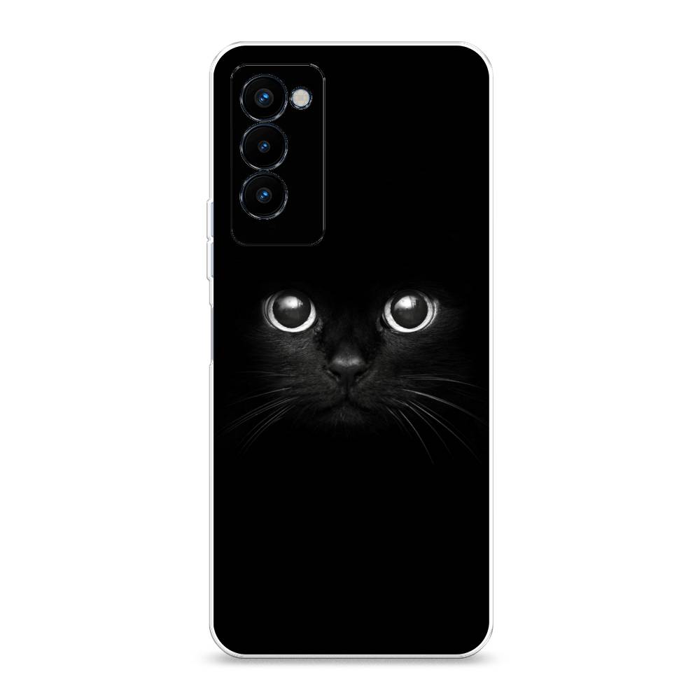 

Чехол Awog на Tecno Camon 18P "Взгляд черной кошки", Разноцветный, 300750-1