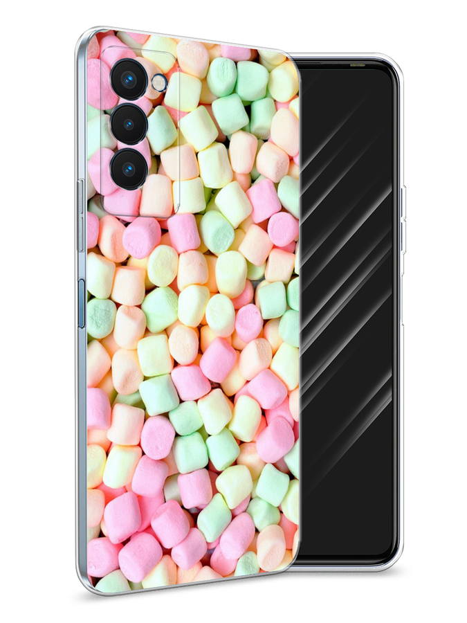 

Чехол Awog на Tecno Camon 18P "Marshmallows", Разноцветный, 300750-10