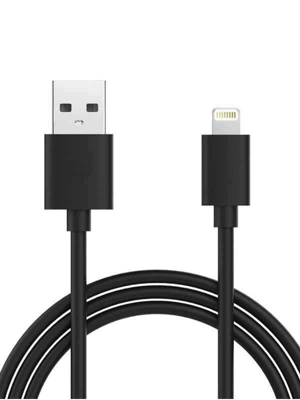 фото Кабель media gadget nl-001g usb - lightning black mgsnl001gbk