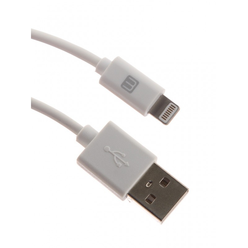 фото Кабель media gadget lightning - usb mg8plt11pwt