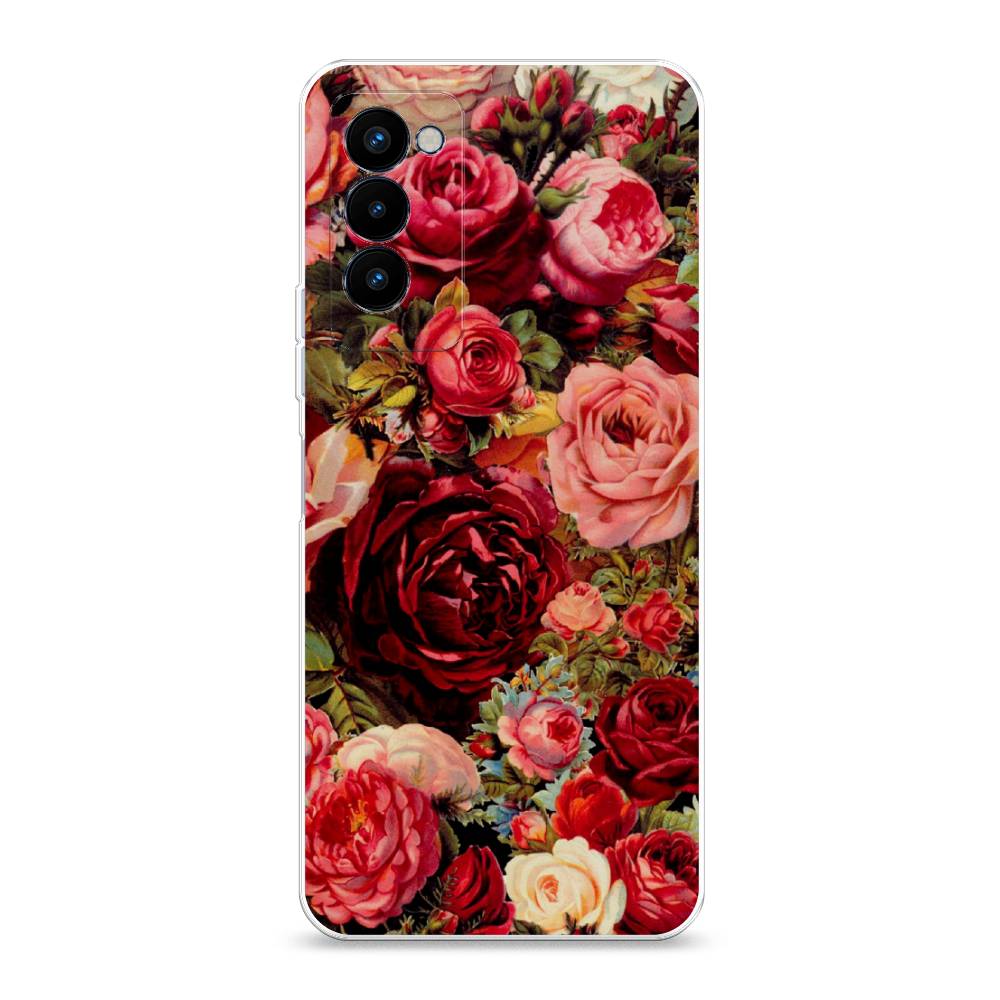 

Чехол Awog "Розы винтажные" для Tecno Camon 18P, 300750-8