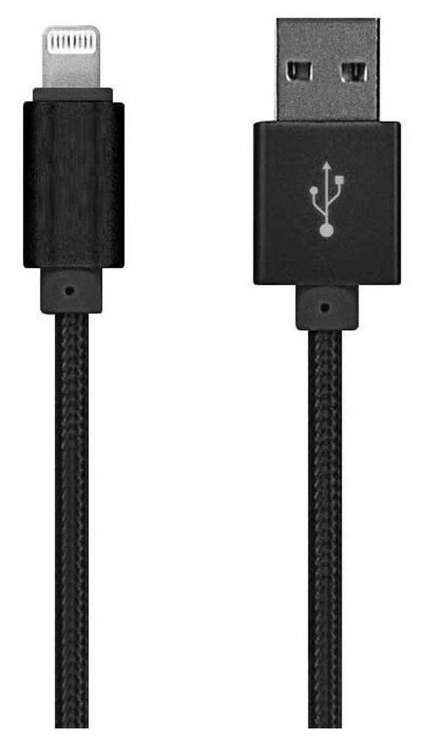 фото Кабель ks-is usb - lightning 3m black ks-292b-3