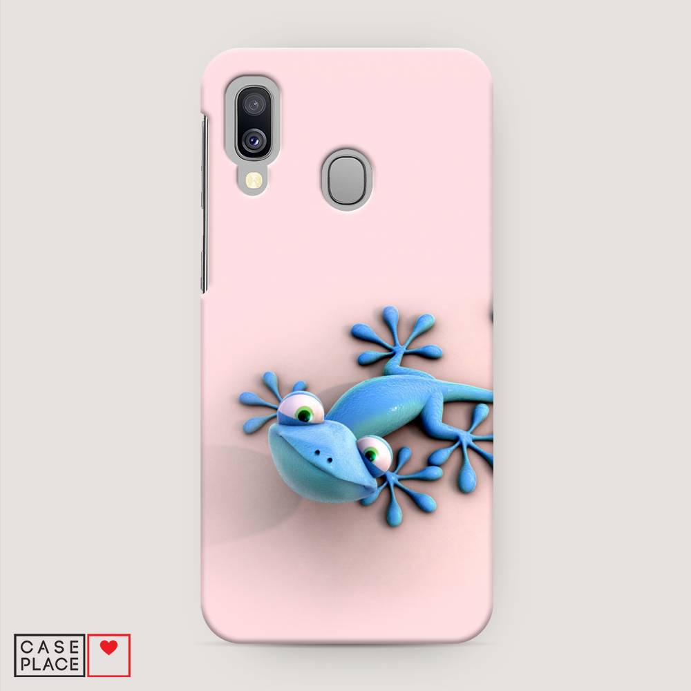 

Пластиковый чехол "Голубая ящерка" на Samsung Galaxy A40
