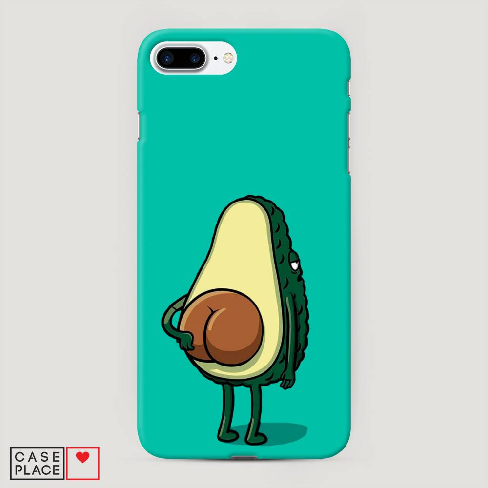

Пластиковый чехол "Попа авокадо" на Apple iPhone 7 Plus, 10720-7