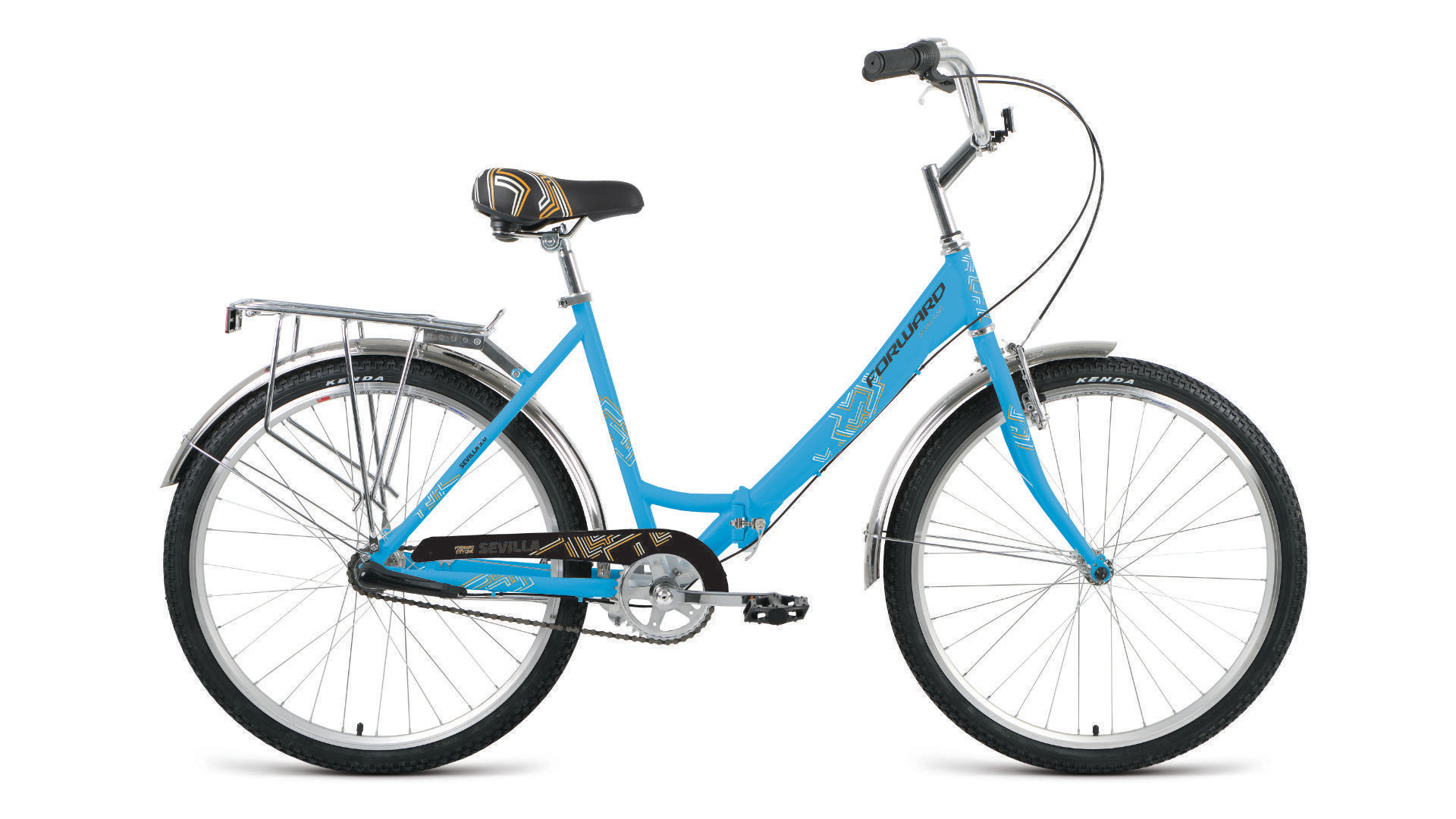 фото Велосипед forward sevilla 26 3.0 2020 18.5" синий/серый