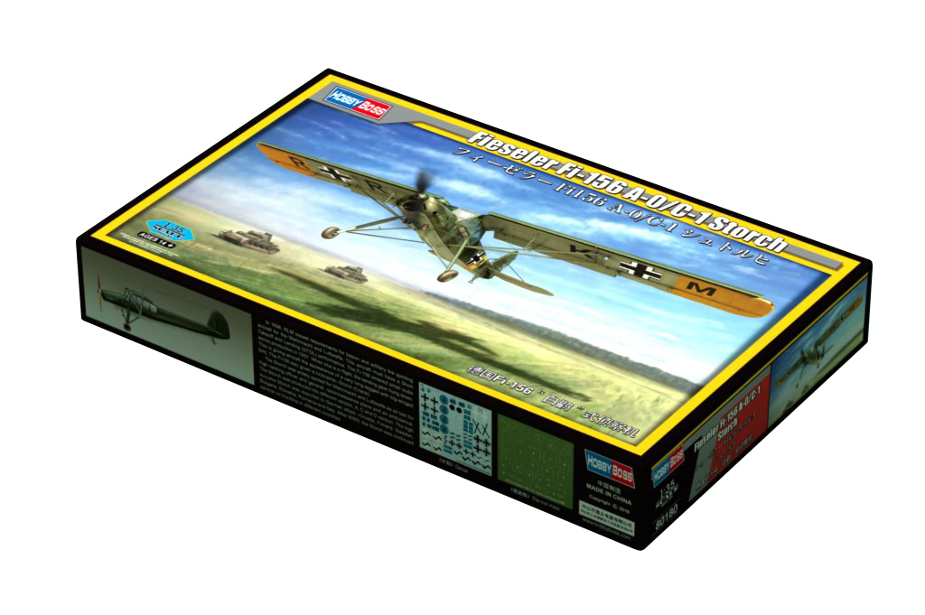 

Сборная модель HobbyBoss 1/35 Fieseler Fi156A-0/C-1 Storch 80180