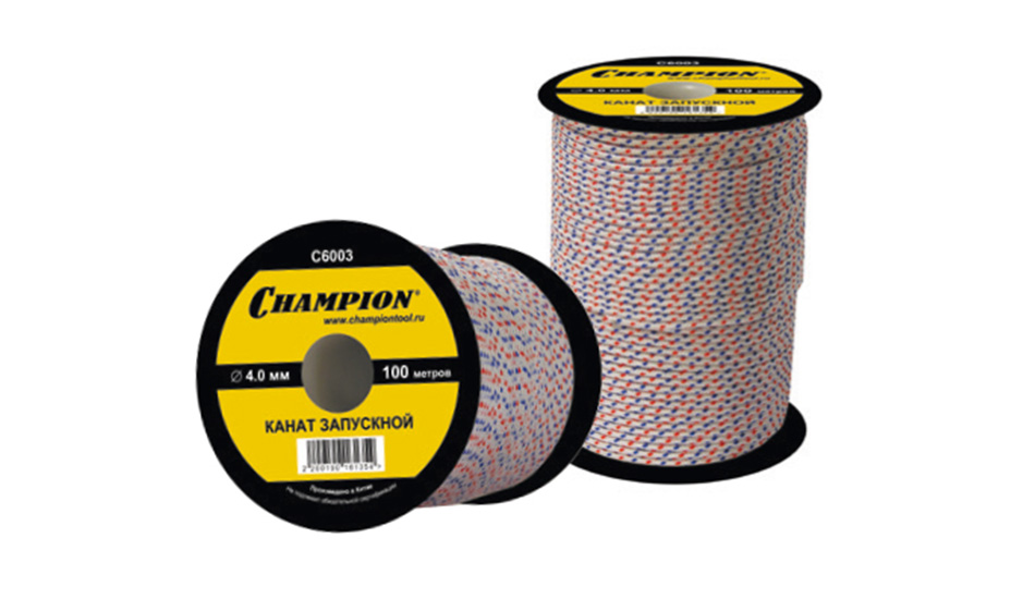 Запускной канат 35мм х 100м CHAMPION C6002 CHAMPION 2124₽