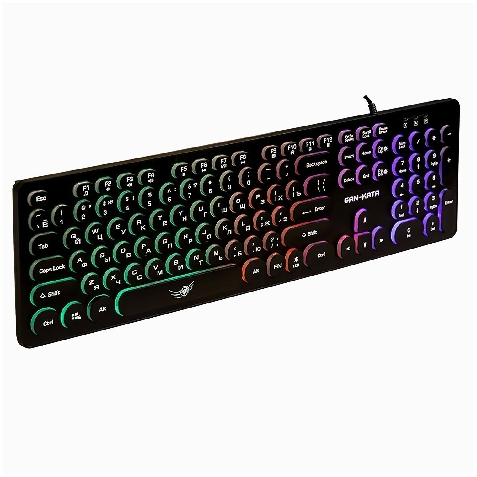

Проводная игровая клавиатура Dialog KGK-16U Black, KGK-16U