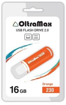 USB флэш-накопитель OLTRAMAX OM-16GB-230 оранжевый