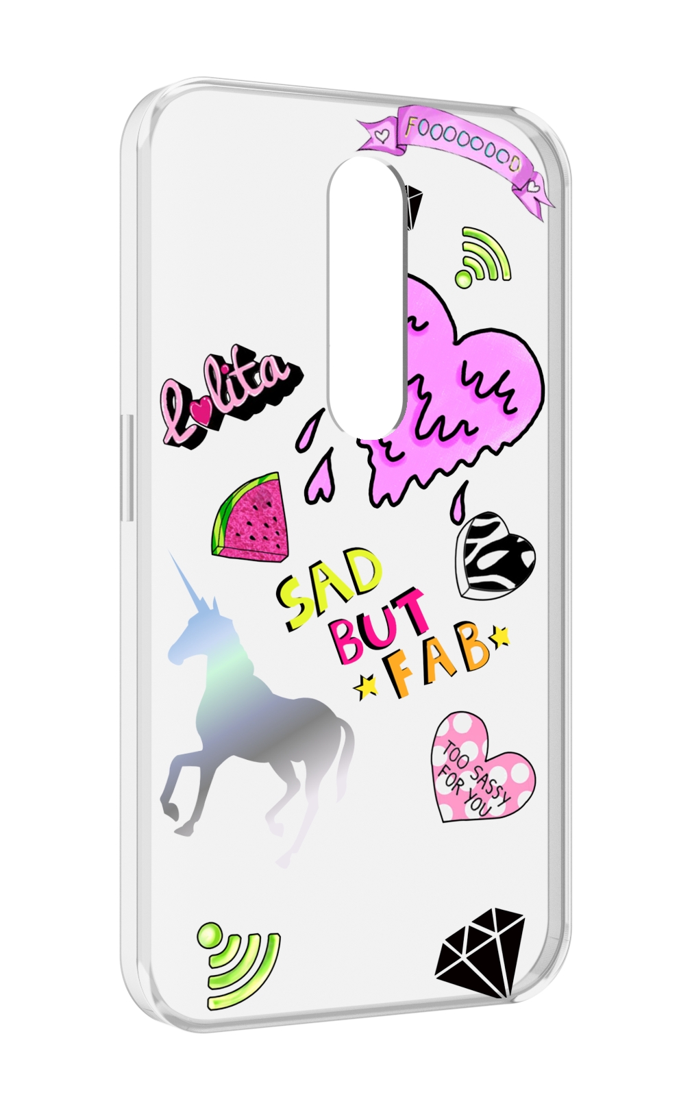 

Чехол MyPads красивые-смайлики для Motorola Moto X Force (XT1585 / XT1581), Прозрачный, Tocco