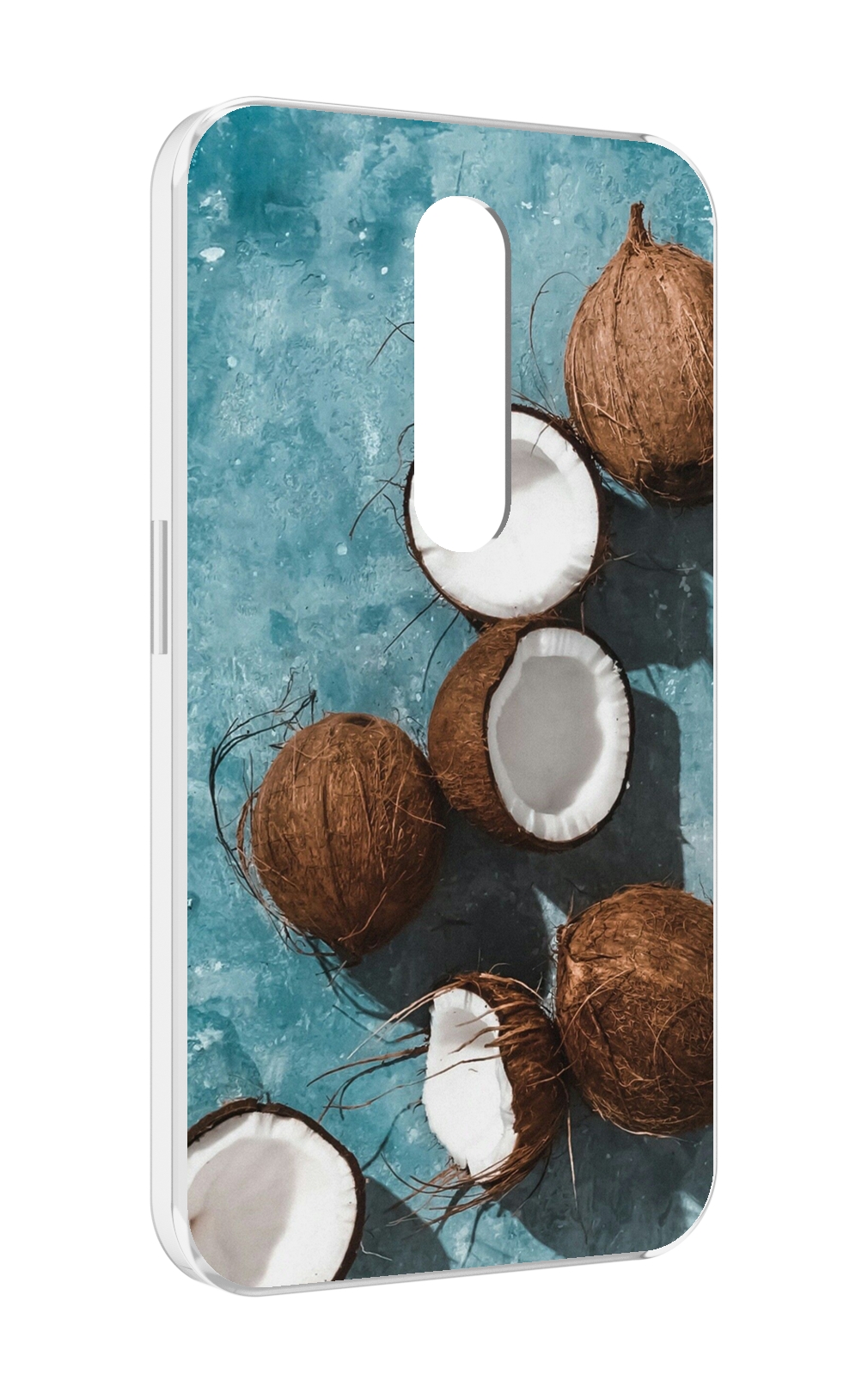 

Чехол MyPads красивые-кокосы для Motorola Moto X Force (XT1585 / XT1581), Прозрачный, Tocco