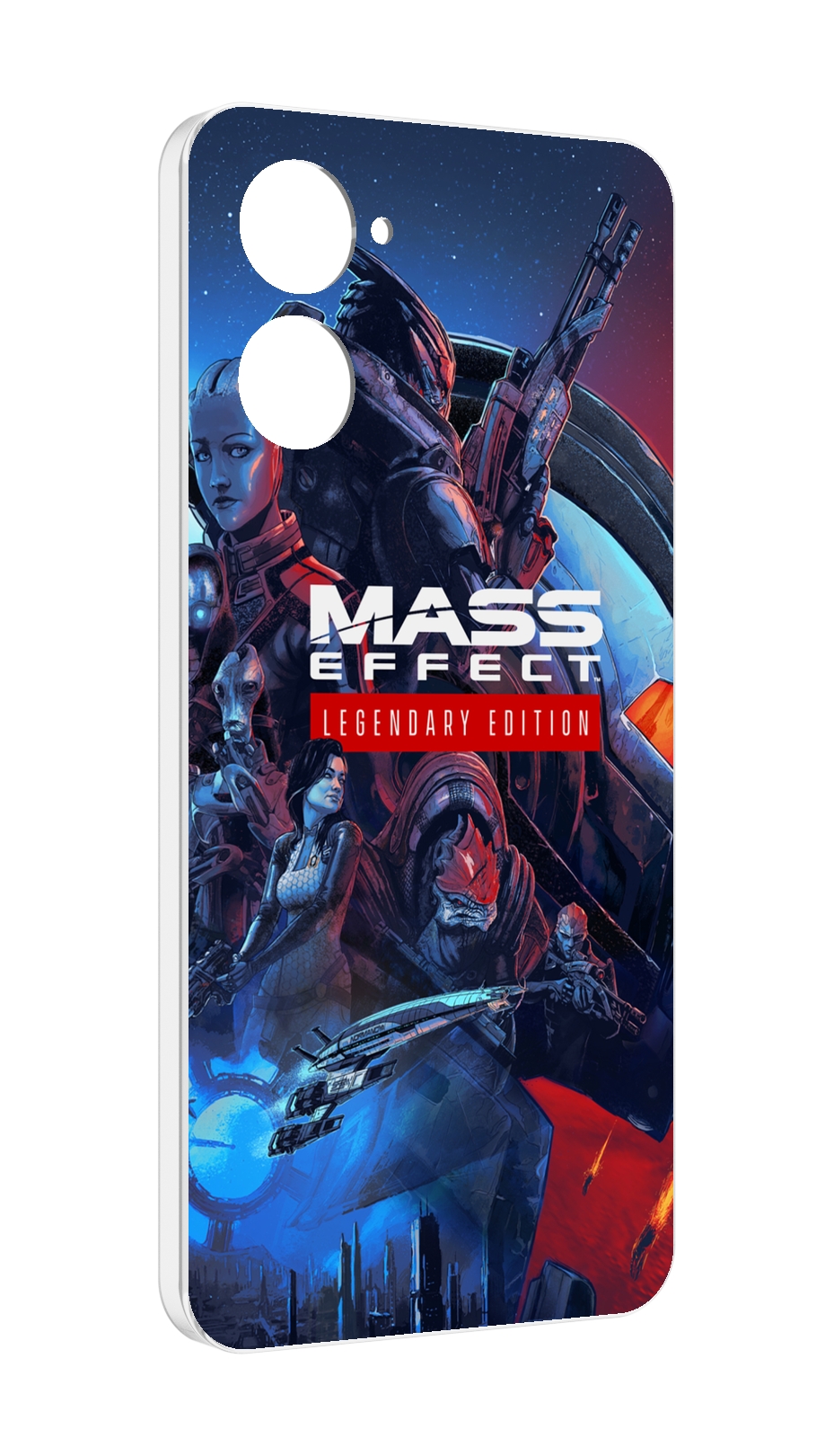 

Чехол MyPads Mass Effect Legendary Edition для Realme 10S противоударный, Tocco