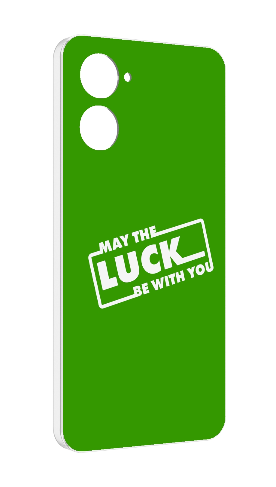 

Чехол MyPads Luck green для Realme 10S противоударный, Tocco