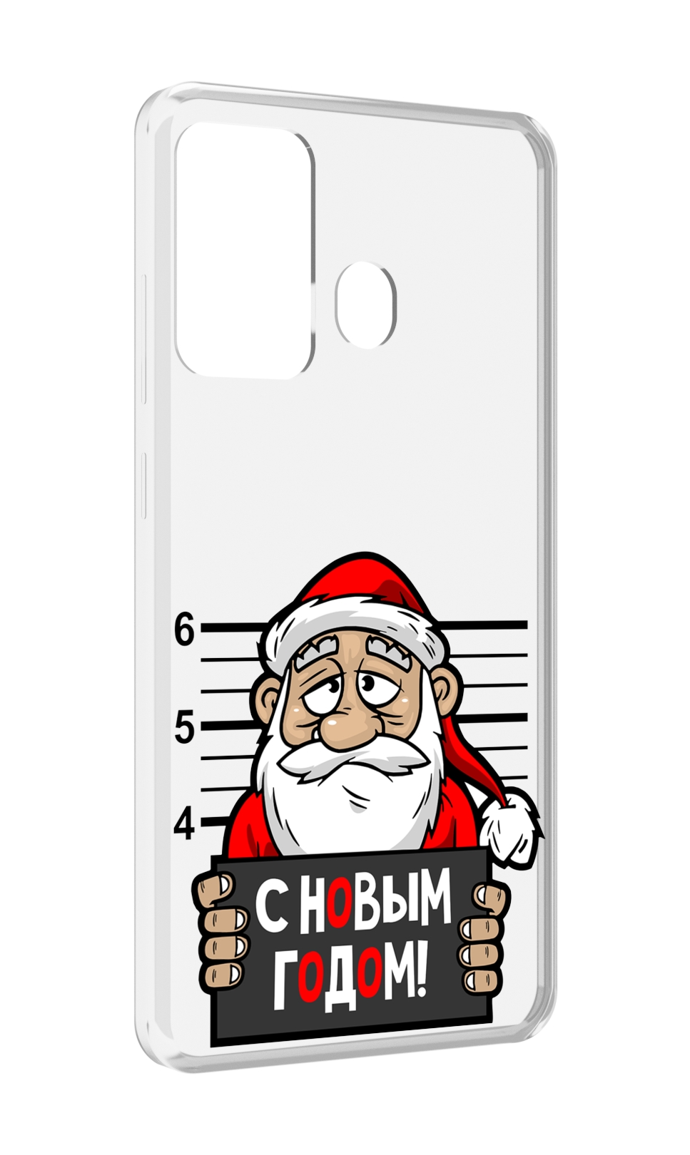 

Чехол MyPads ДМ с новым годом заключенный для ITEL A27 / ITEL P17, Прозрачный, Tocco