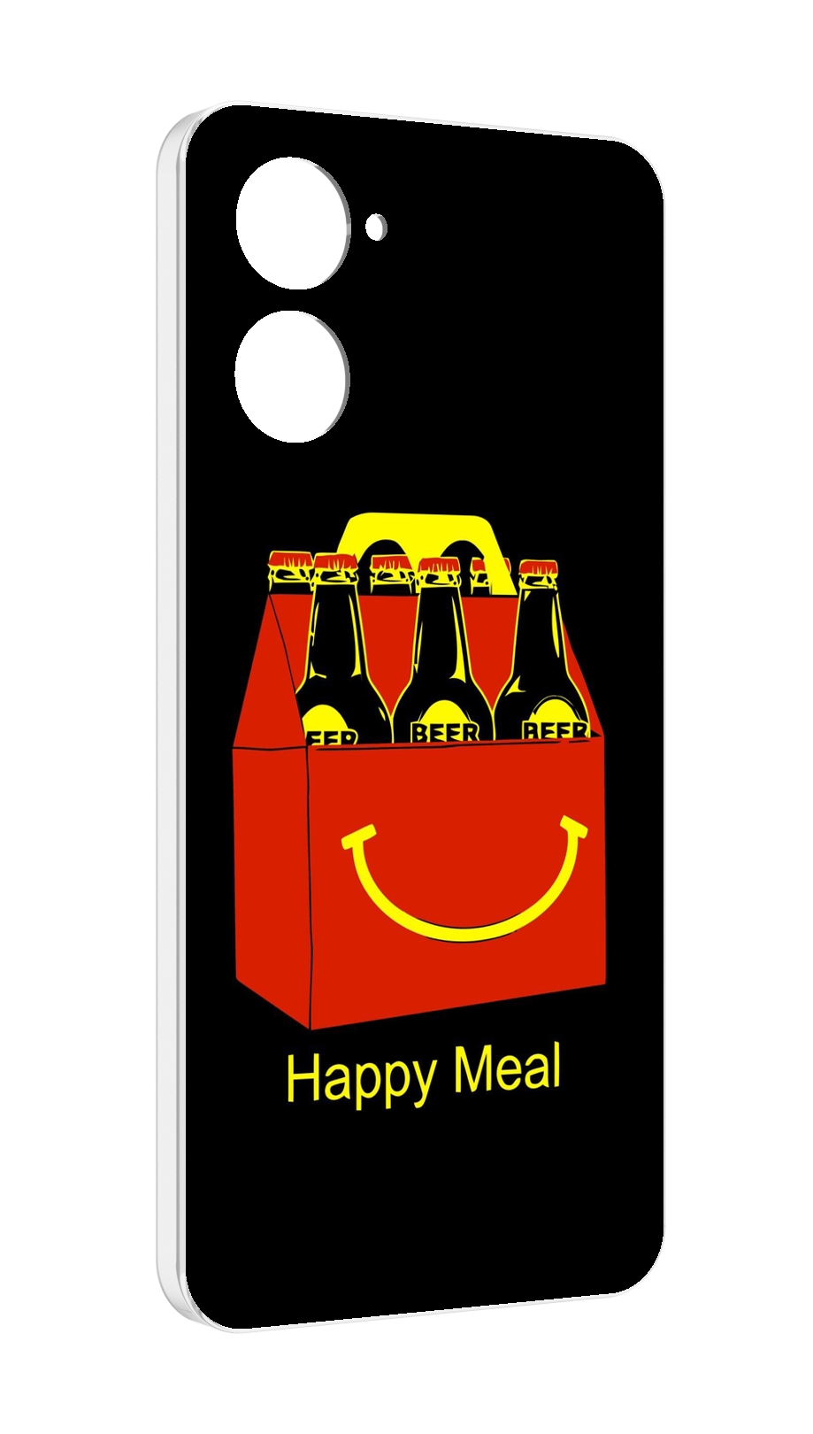 

Чехол MyPads Happy Meal для Realme 10S противоударный, Tocco