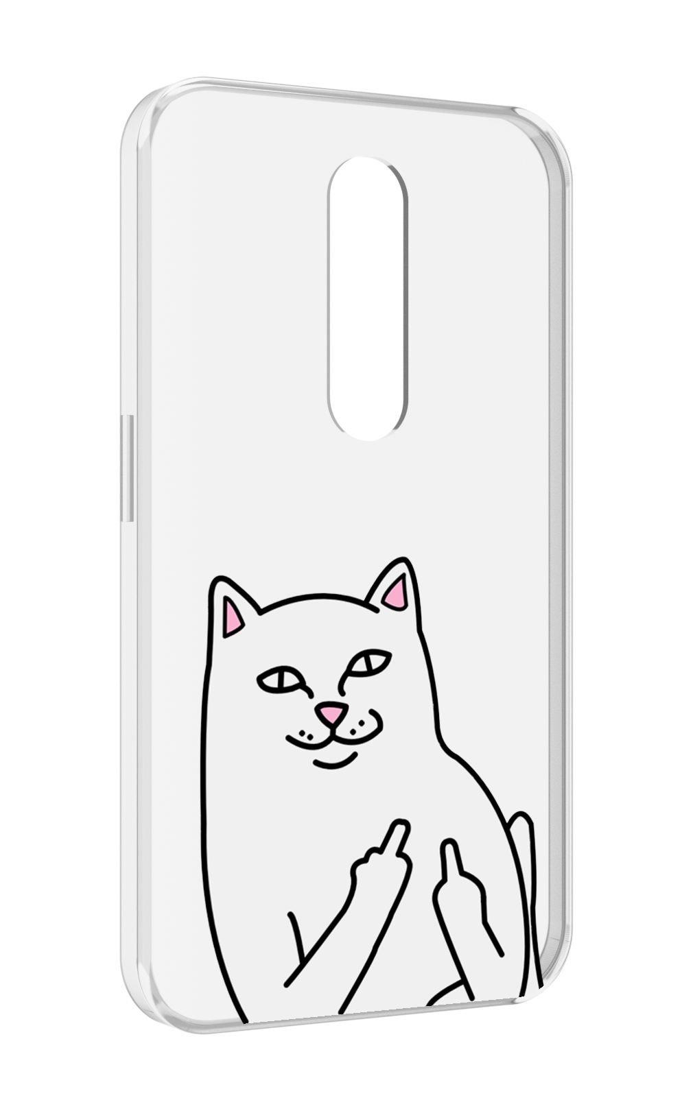 

Чехол MyPads котяра для Motorola Moto X Force (XT1585 / XT1581), Прозрачный, Tocco