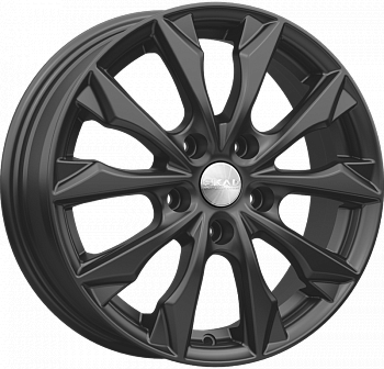 

Колесный диск R16 4x100 6J ET41 D60,1 SKAD Нагоя черный бархат