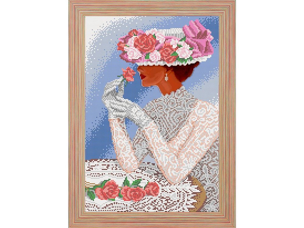 

Рисунок на ткани «Нежное кружево»