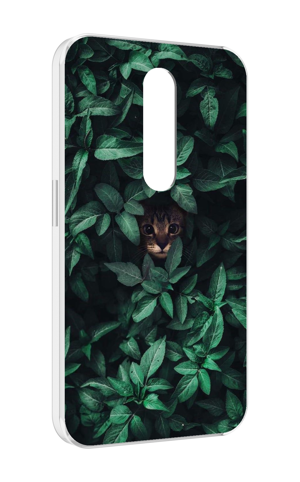

Чехол MyPads котенок в листьях для Motorola Moto X Force (XT1585 / XT1581), Прозрачный, Tocco