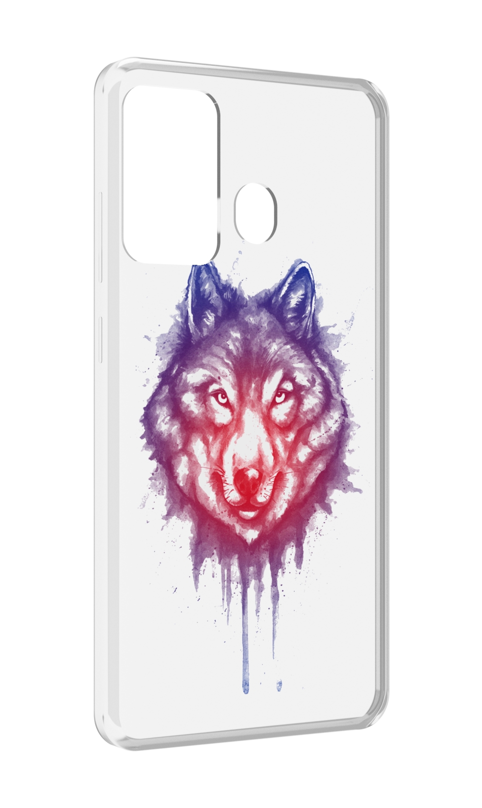 

Чехол MyPads пушистый волк для ITEL A27 / ITEL P17, Прозрачный, Tocco