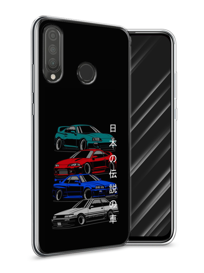 

Чехол Awog на Huawei P30 Lite "JDM Legend cars", Зеленый;красный;синий, 67950-5