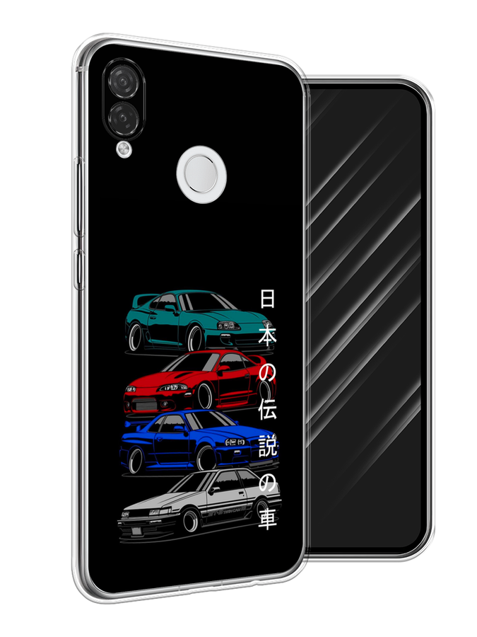 

Чехол Awog на Huawei P Smart Plus "JDM Legend cars", Зеленый;красный;синий, 68250-5