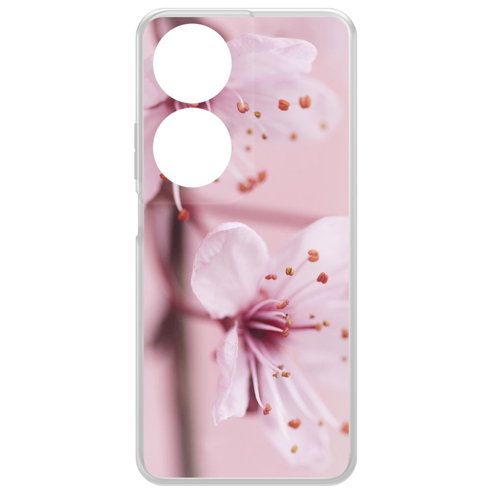 

Чехол-накладка Krutoff Clear Case Весна для Honor X7b, Прозрачный
