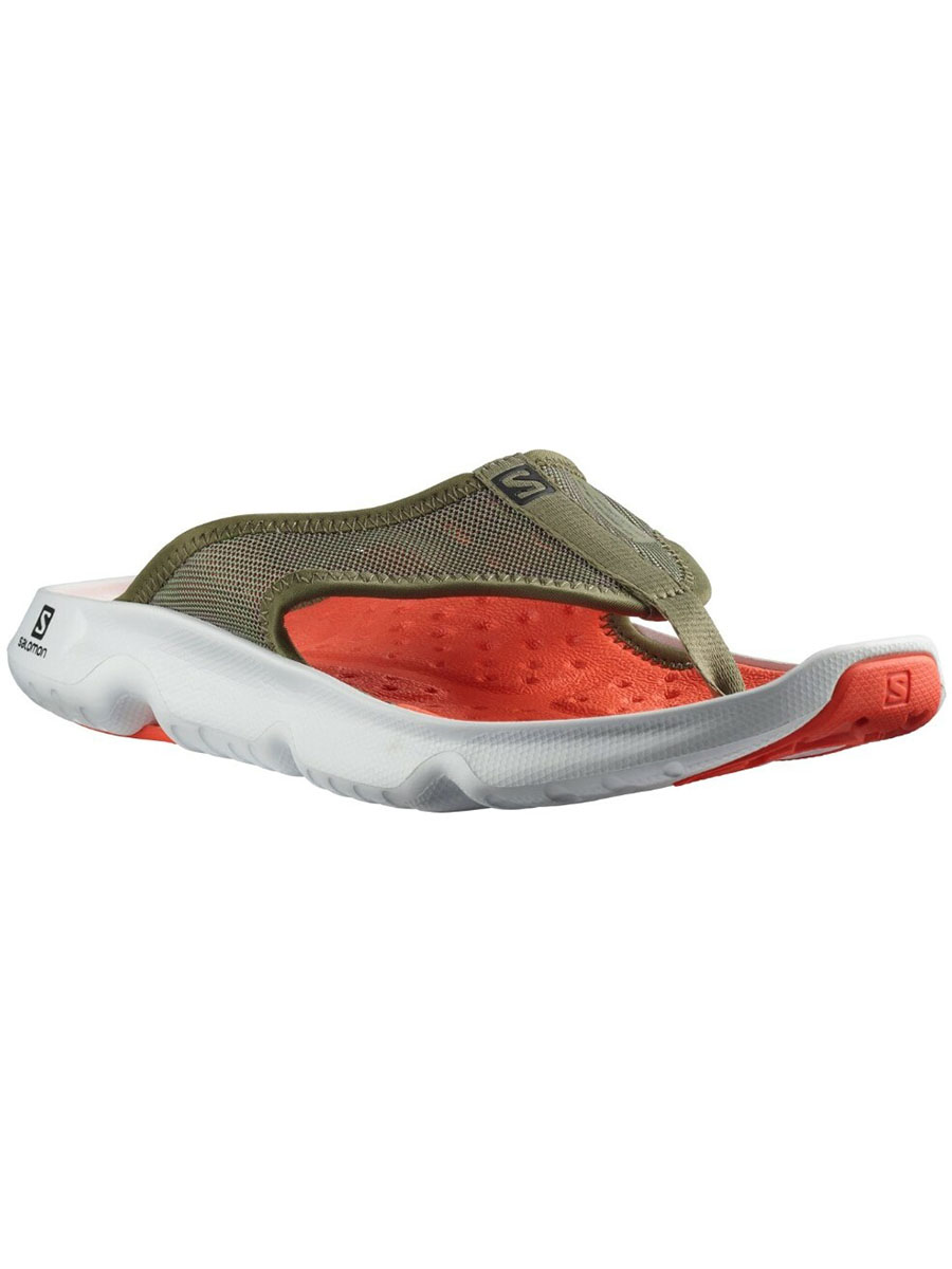 

Шлепанцы мужские Salomon REELAX BREAK 5.0 зеленые 7 UK, REELAX BREAK 5.0
