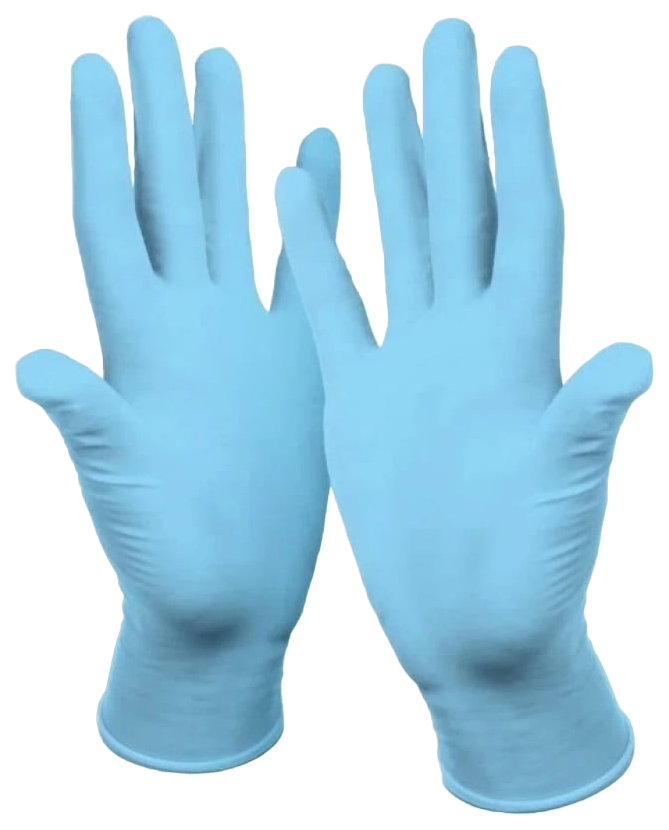 Медицинские перчатки CONNECT NITRILE нестерильный нитриловые 3 гр. L 100 шт