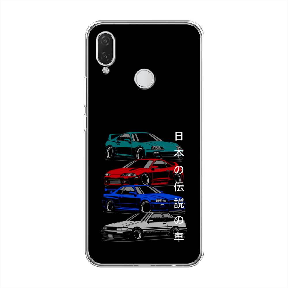 

Чехол Awog на Huawei Nova 3i "JDM Legend cars", Зеленый;красный;синий, 68350-5