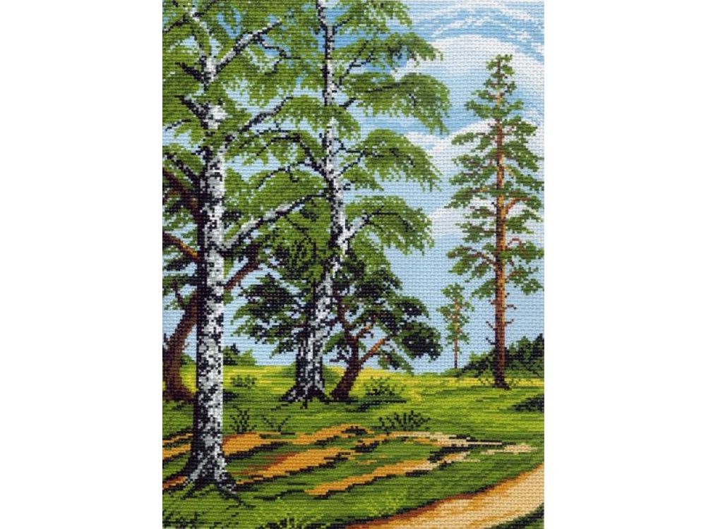

Рисунок на канве «Русские берёзы», С рисунком