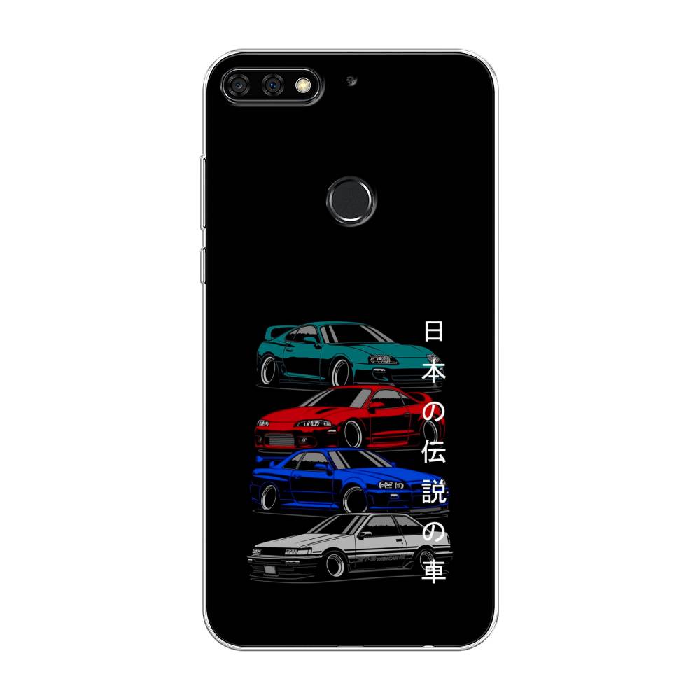 

Чехол Awog на Huawei Nova 2 Lite "JDM Legend cars", Зеленый;красный;синий, 64650-5